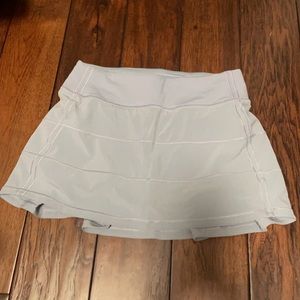 Blue/grey Lulu tennis skirt